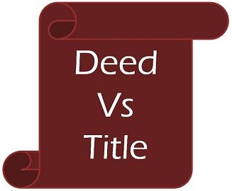 “Title” nhà và “Deed” khác nhau chỗ nào?